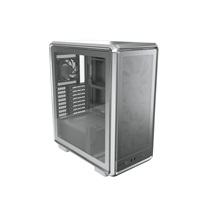 Cooler Master case MasterFrame 500 Mesh Silver, Průhledná bočnice, ATX, 2x 200mm Fan, 1x 120mm Fan, Šedá