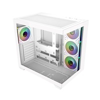 Cooler Master case Elite 681, ATX, Průhledná bočnice, 4x 120mm ARGB Fan, Bílá