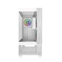 Cooler Master case Elite 690 Wood, ATX, Průhledná bočnice, 3x 120mm ARGB Fan, Bílá