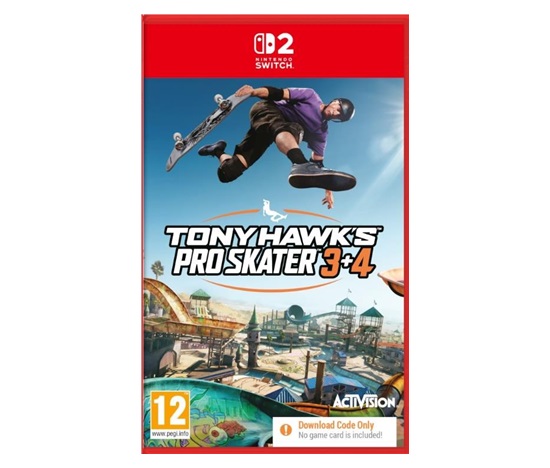 NSW2 hra Tony Hawk's Pro Skater 3+4 (CIAB)