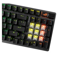 ASUS klávesnice ROG STRIX SCOPE II X, mechanická, drátová, ROG NX Snow V2, US