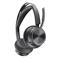 Poly Voyager Focus 2-M USB-C-C Headset USB-C/A Adapter Charging Stand