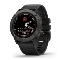 Garmin epix Pro (Gen 2) Glass - 51 mm - Gray / Black Silicone Band EU