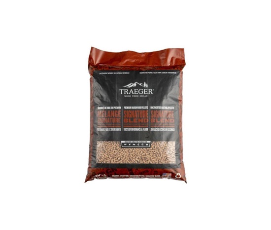 Traeger dřevěné pelety, Signature Blend, certifikováno FSC