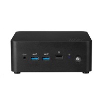 MSI PC Cubi Cubi NUC 1MG-238BEU, Core5-120U, N/A, N/A SSD, No OS, Black