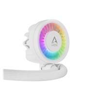 BAZAR - ARCTIC Vodní chladič Liquid Freezer III 420 ARGB, 3x140mm, AM5, LGA1851, bílá - Poškozený obal (Komplet)