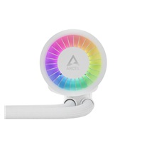 BAZAR - ARCTIC Vodní chladič Liquid Freezer III 420 ARGB, 3x140mm, AM5, LGA1851, bílá - Poškozený obal (Komplet)