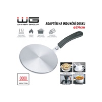 WG - Adaptér pro indukční varnou desku, průměr 24cm, s rukojetí 42cm
