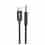 WG - Kabel Type-C (male) na AUX 3,5mm jack (male), 1,5metru, DAC chip, černá