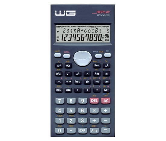 WG - Kalkulačka WG2 MathMaster Pro, vědecká, černá