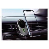 WG - Nabíječka do autaWG 27, 15W, s bezdrátovým nabíjením pro iPhony podporující MagSafe, šedá