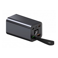 WG - Power Bank 20000 mAh, USB-C PD 18W + USB-A QC 3.0 22.5W, WG Medusa, černá