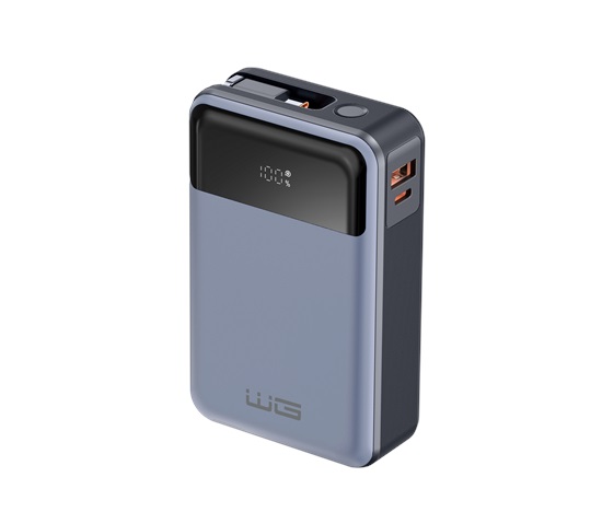WG - Power Bank 20000 mAh, USB-C PD 65W, černá