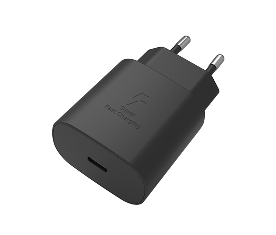 WG - Síťová nabíječka 1x USB-C, PD PPS 25W, černá