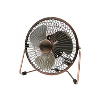WG - Ventilátor USB mini fan 6inch, bronzový