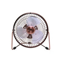 WG - Ventilátor USB mini fan 6inch, bronzový