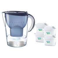Brita Marella XL filtrační konvice, modrá + 4 filtrační patrony