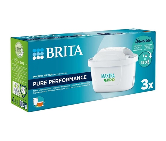 Brita Maxtra Pro Pure Performance vodní filtr, 3 kusy