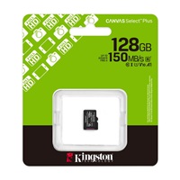 Kingston MicroSDXC karta 128GB Canvas Select Plus, U1, V10, A1