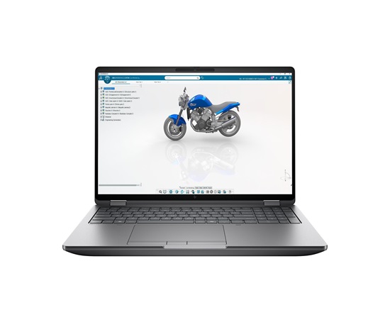 HP NTB Zbook Fury 16 G1i Ultra 7 255HX, RTX PRO 4000 16GB Bl, 64GB,1TB,WUXGA 400n,WiFi7,BT(non-vPro),FpR,Win11Pro,5y ons