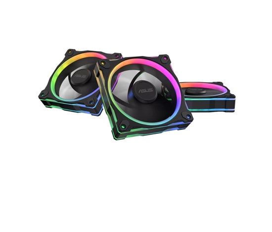 ASUS Ventilátor PRIME MR120 ARGB, 3x120mm, černá