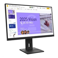 LENOVO LCD E27Q-40 - 27",IPS,16:9,2560x1440,100Hz,350cd/m2,1500:1,4ms(GtG),VGA,DP,2x HDMI (TMDS),USB Hub,Pivot