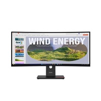 LENOVO LCD T34WD-40+MC60 - 34",VA,21:9,3440x1440,120Hz,300cd/m2,3000:1,4ms,HDMI,DP,USBHub,USB-C(100W PD),RJ45,Nákl,Zdvih