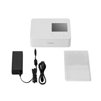 BAZAR - Canon SELPHY CP-1500 termosublimační tiskárna - bílá - Print Kit + papíry RP-54 - Poškodená krabica