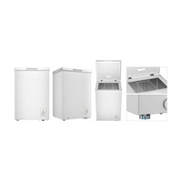 CHiQ FCF98DE pultový mrazák + 12 let záruka na kompresor (bez registrace), 99l, -24 °C do 5 °C (mrazák - lednice), low frost