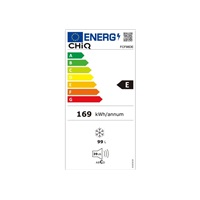 CHiQ FCF98DE pultový mrazák + 12 let záruka na kompresor (bez registrace), 99l, -24 °C do 5 °C (mrazák - lednice), low frost