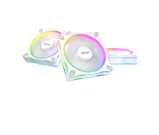 ASUS Ventilátor PRIME MR120 ARGB Reverse, 3x120mm, bílá