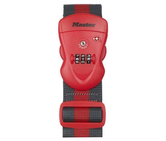Master Lock Popruh na zavazadlo TSA kombinační  4702EURDRED