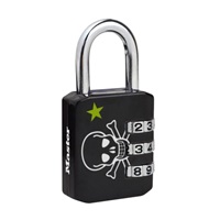Master Lock Kombinační visací zámek  1509EURDSKULL - 30mm