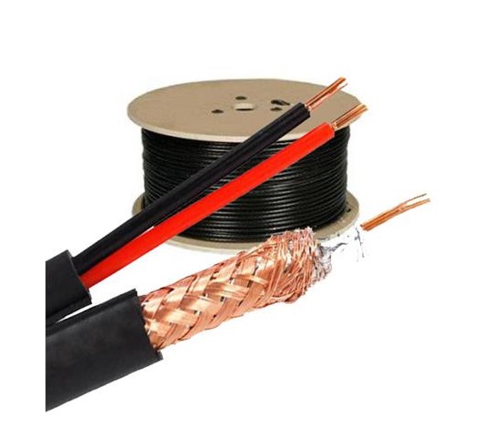 Veria Koaxiální kabel 75-3.7, CU 0.81mm + 2xCU 0.9mm