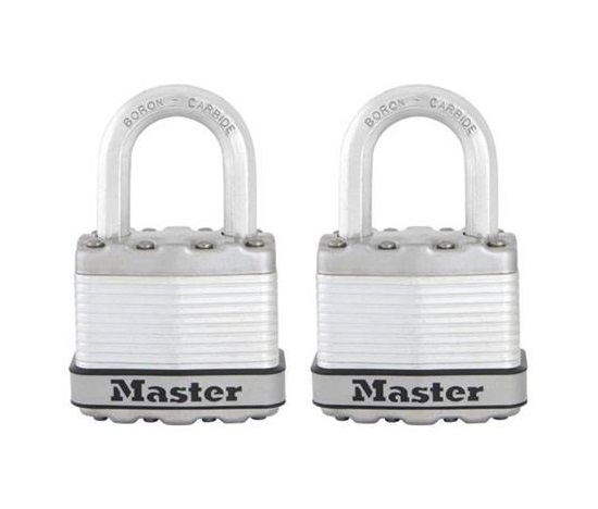 Master Lock Titanový visací zámek  Excell - 45mm (2 ks / blistr)