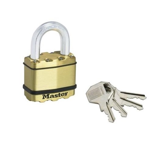 Master Lock Mosazný visací zámek-  Excell - 50mm