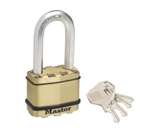 Master Lock Mosazný visací zámek -  Excell - 50mm