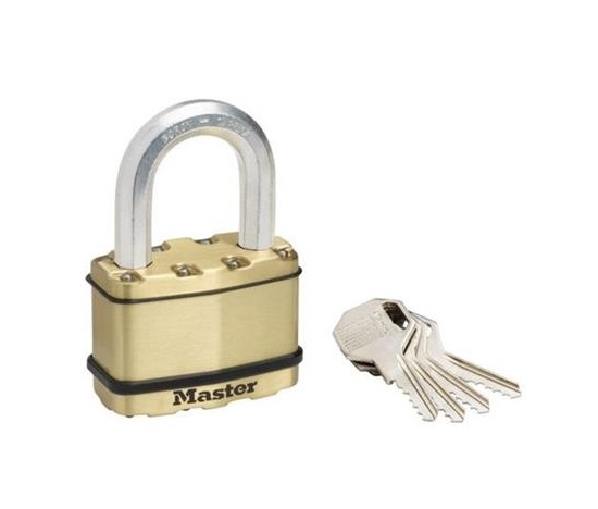 Master Lock Mosazný visací zámek -  Excell - 64mm