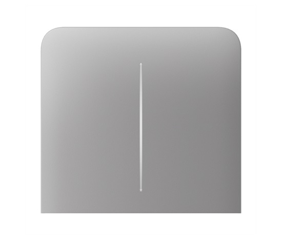 Ajax  SideButton (2-gang) vertical - Boční dvou tlačítko, vertikální instalace, mlhová
