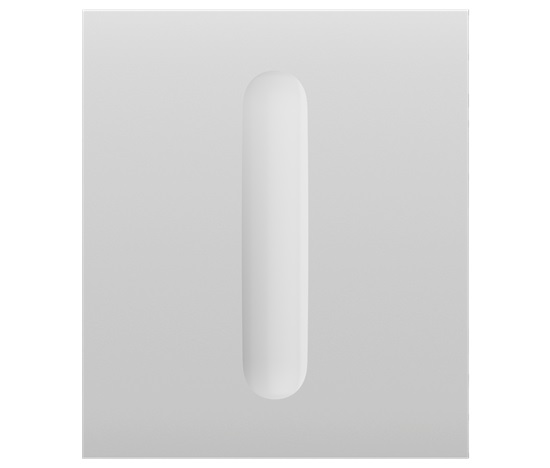 Ajax  CenterButton (Dimmer) - Středový kryt stmívatelného tlačítka, bílá