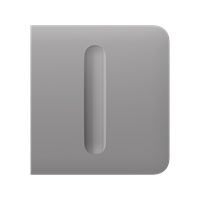 Ajax  SideButton (Dimmer) - Boční kryt stmívatelného tlačítka, mlhová
