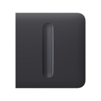 Ajax  SideButton (Dimmer) - Boční kryt stmívatelného tlačítka, grafitová