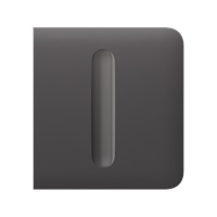 Ajax  SideButton (Dimmer) - Boční kryt stmívatelného tlačítka, šedá