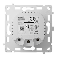 Ajax  LightCore (Dimmer) Stmívatelné relé vypínače - vertikální