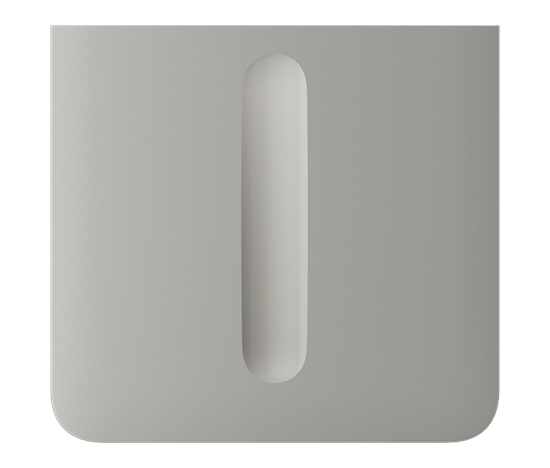 Ajax  SideButton (Dimmer) vertical - Boční kryt stmívatelného tlačítka, vertikální instalace, ústřicová