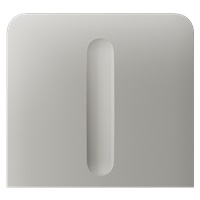 Ajax  SideButton (Dimmer) vertical - Boční kryt stmívatelného tlačítka, vertikální instalace, ústřicová