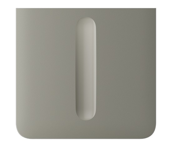 Ajax  SideButton (Dimmer) vertical - Boční kryt stmívatelného tlačítka, vertikální instalace, olivová