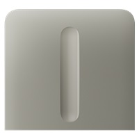 Ajax  SideButton (Dimmer) vertical - Boční kryt stmívatelného tlačítka, vertikální instalace, olivová