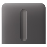 Ajax  SideButton (Dimmer) vertical - Boční kryt stmívatelného tlačítka, vertikální instalace, šedá