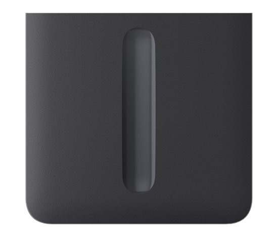 Ajax  SideButton (Dimmer) vertical - Boční kryt stmívatelného tlačítka, vertikální instalace, grafitová